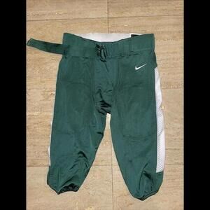 NIKE Football Pants Size Large Vapor Green/White Tights ‎ MSRP $75 NWT